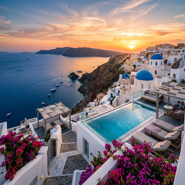 Santorini, Yunanistan